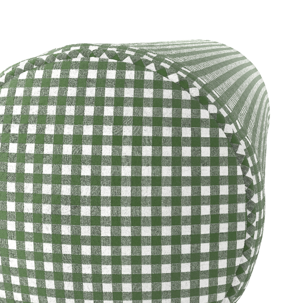Bolster Pillow in Gingham - Fir