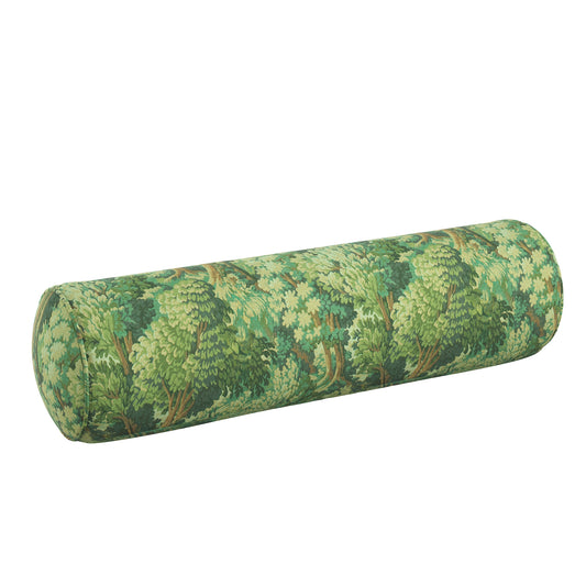 Bolster Pillow in Enchanted Forest - Emerald