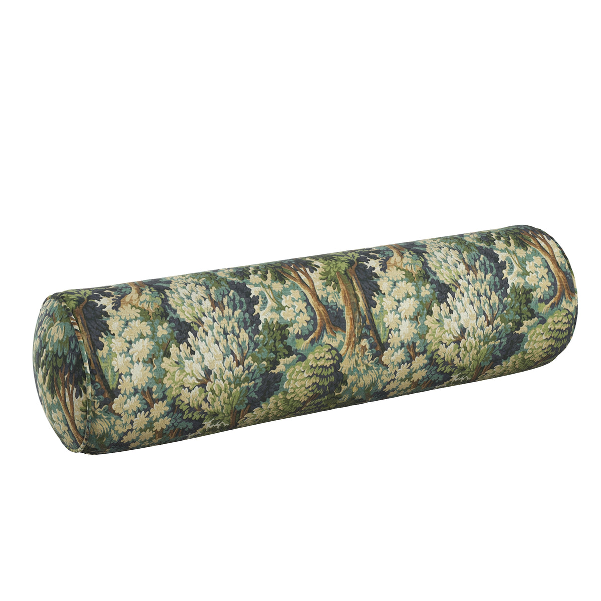 Bolster Pillow in Enchanted Forest - Peridot