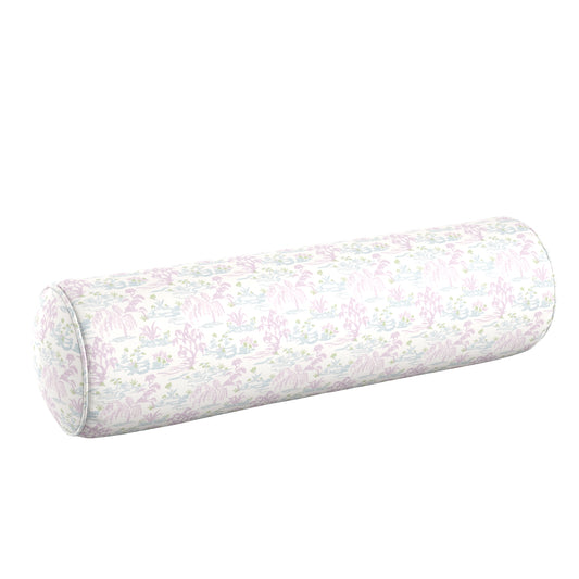 Bolster Pillow in Meadow - Lavender