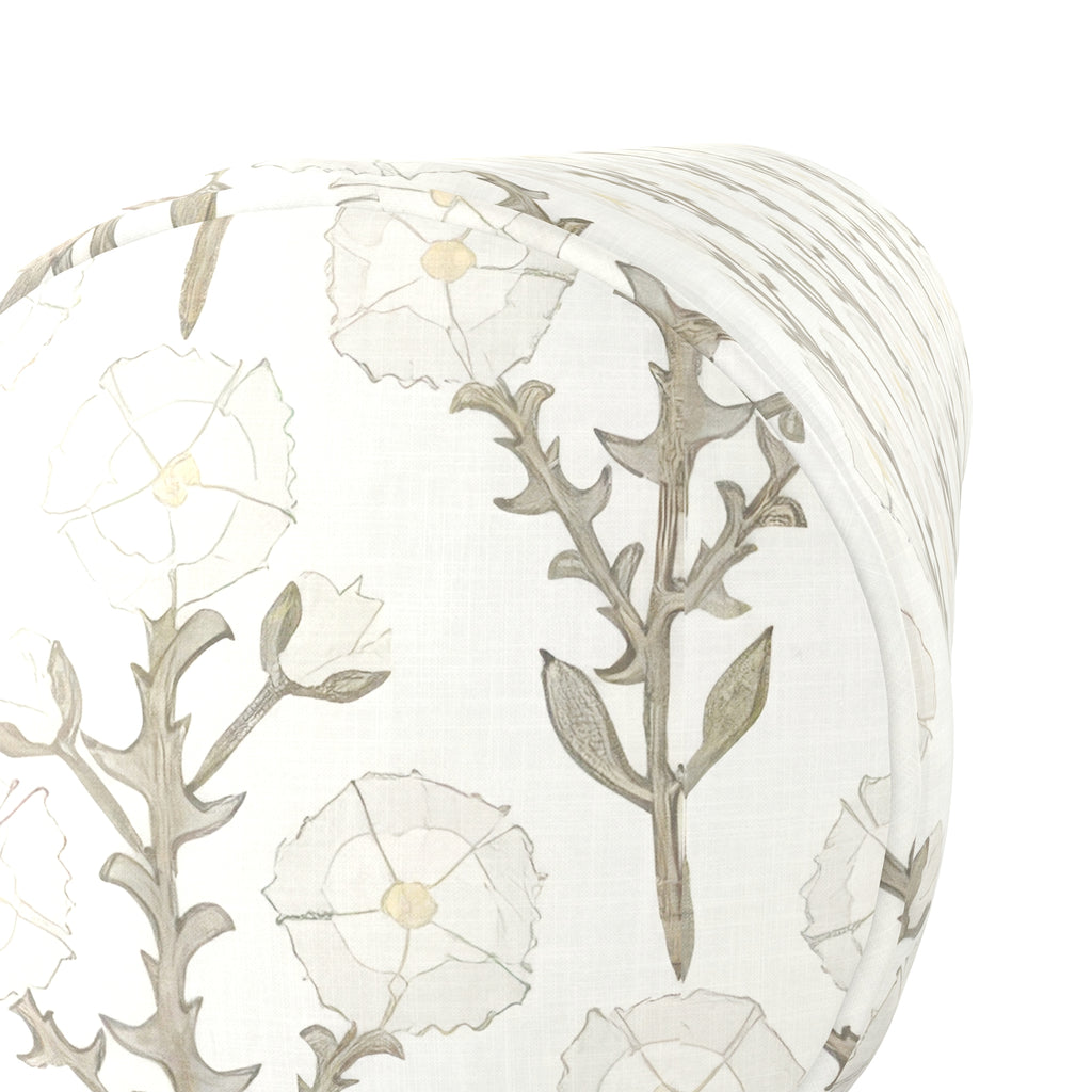 Bolster Pillow in Cottage Flowers - Vanilla