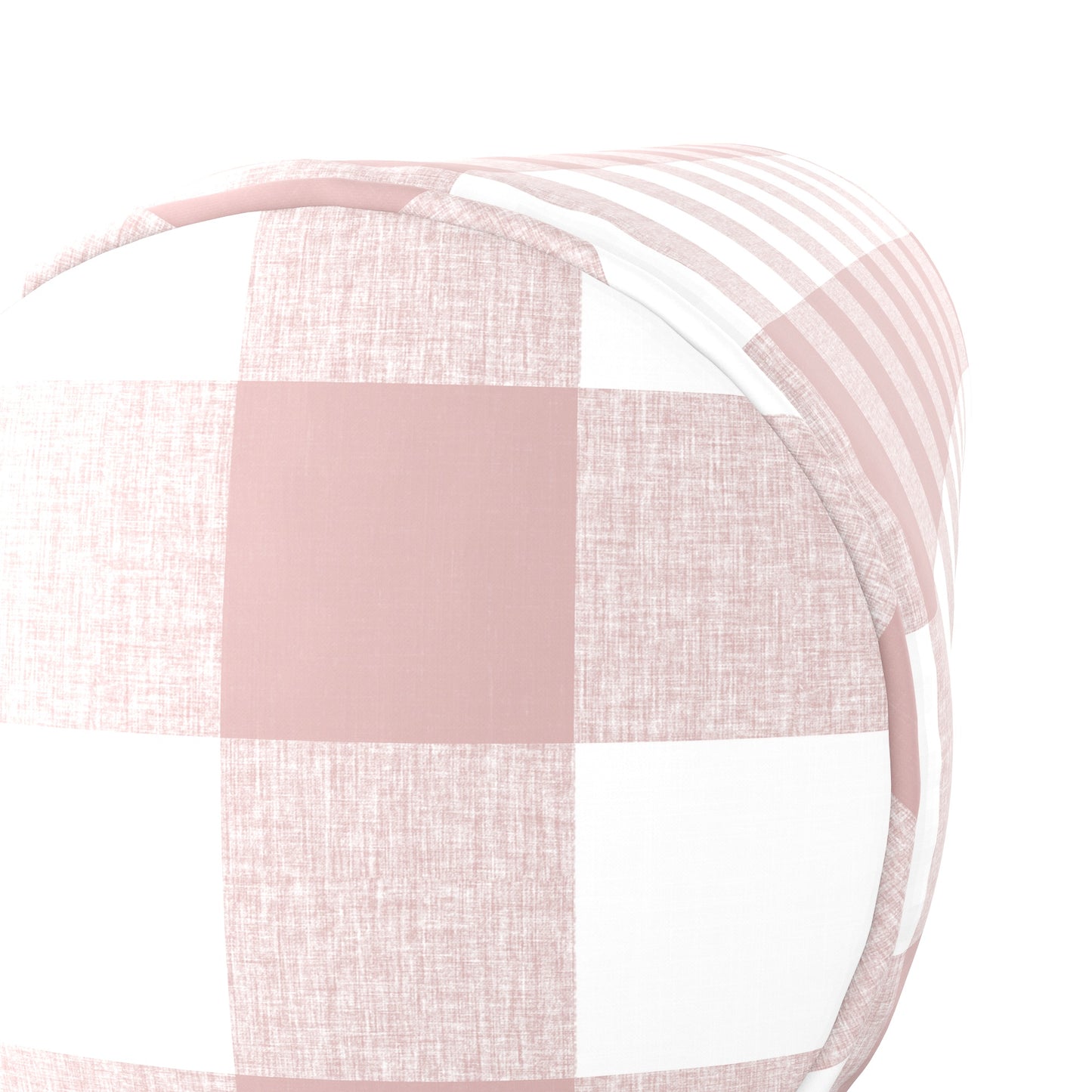 Bolster Pillow in Buffalo Check - Mauve