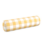 Bolster Pillow in Buffalo Check - Sunny