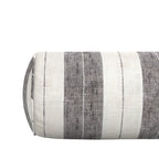 Bolster Pillow in French Laundry Stripe - Midnights