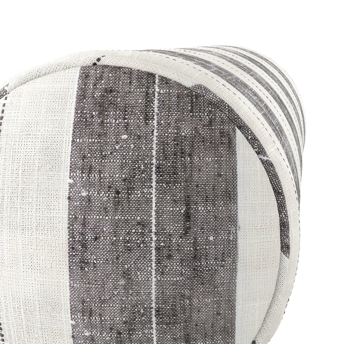 Bolster Pillow in French Laundry Stripe - Midnights
