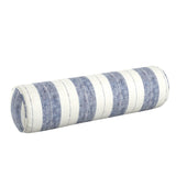 Bolster Pillow in French Laundry Stripe - Navy