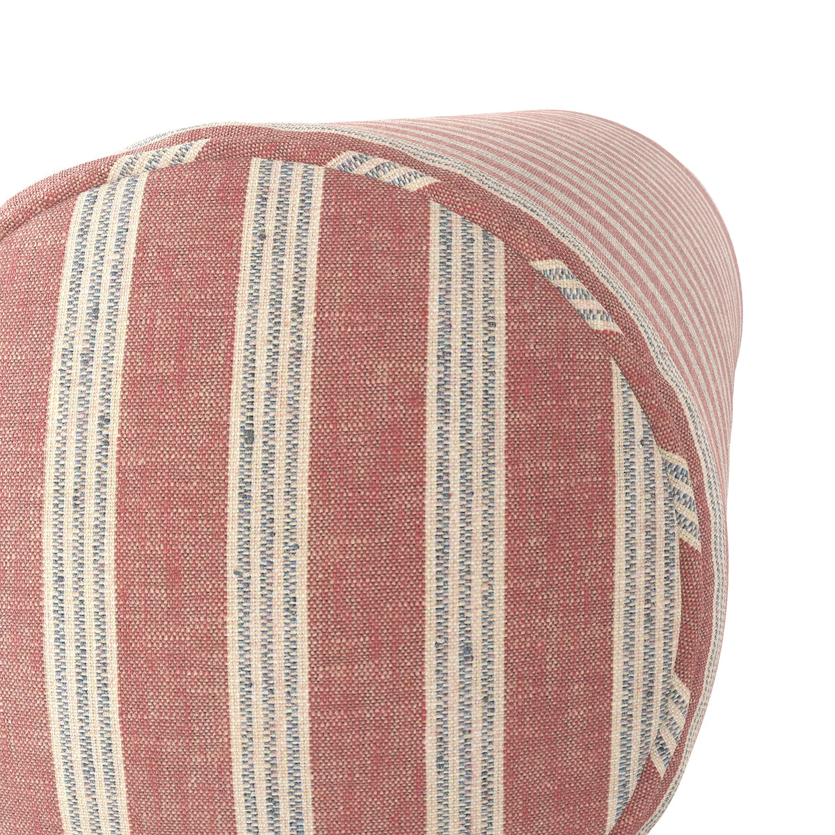 Bolster Pillow in Nautical Stripes - Buoy