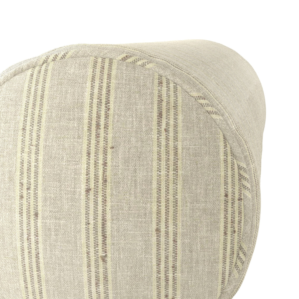 Bolster Pillow in Nautical Stripes - Beachy
