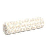 Bolster Pillow in Leaf Me Alone - Latte