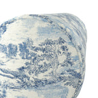 Bolster Pillow in Country Toile - Sapphire