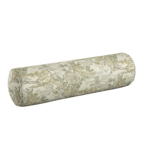 Bolster Pillow in Country Toile - Ivy