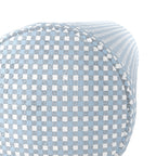 Bolster Pillow in Gingham - Blue Jean