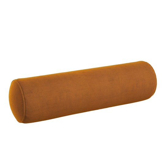 Bolster Pillow in Classic Velvet - Amber