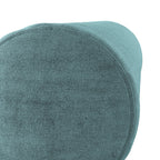 Bolster Pillow in Classic Velvet - Seaside