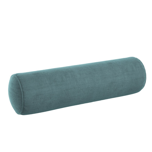 Bolster Pillow in Classic Velvet - Seaside