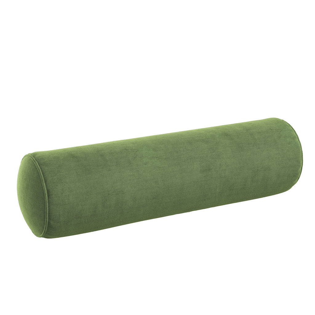 Bolster Pillow in Classic Velvet - Aloe