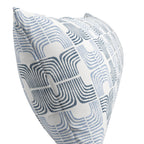 Large Lumbar Pillow in Groovy - Denim