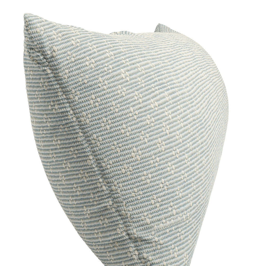 Large Lumbar Pillow in Ditsy - Fresh Blue