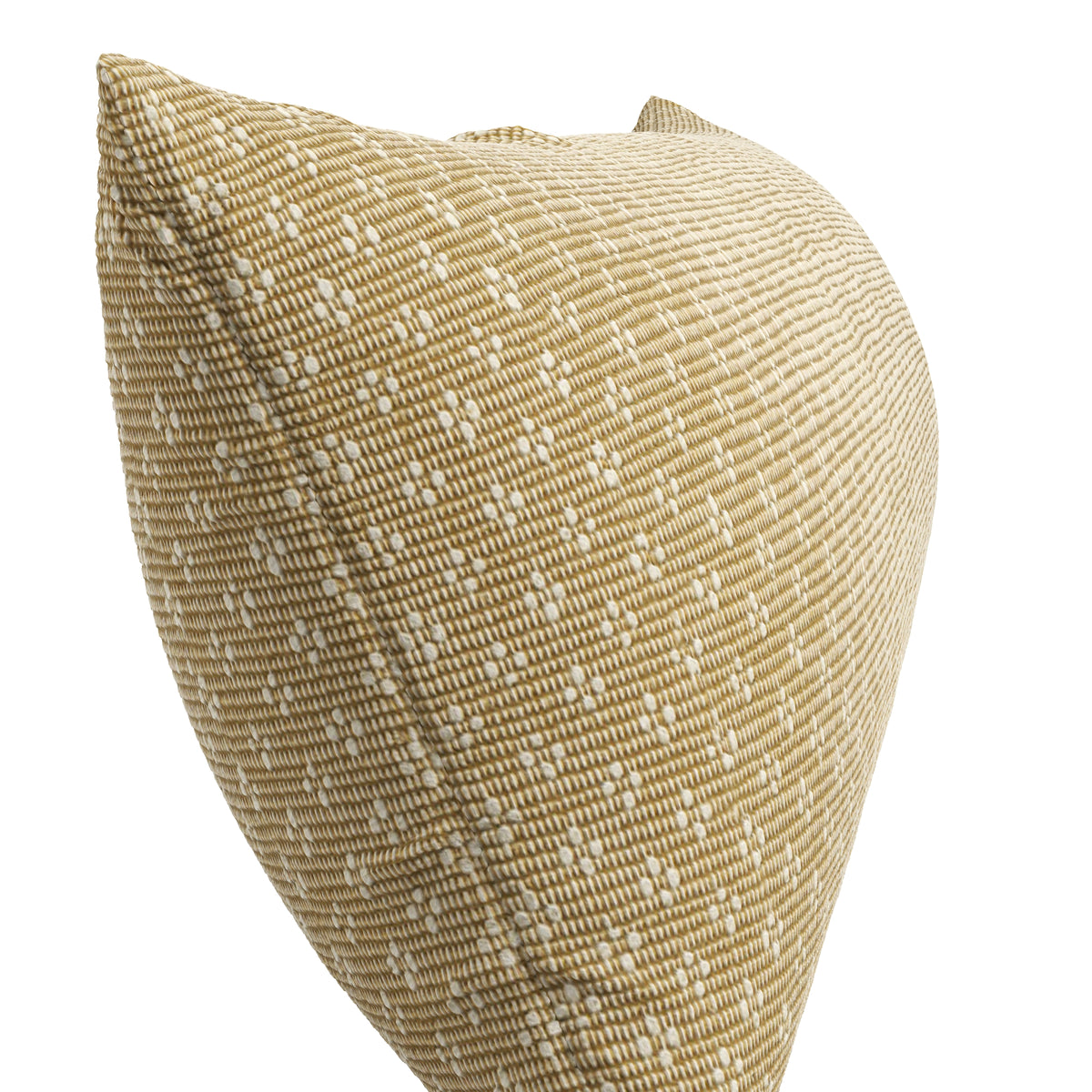 Large Lumbar Pillow in Ditsy - Saddle