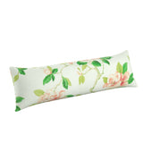Large Lumbar Pillow in Grandma's Floral - Coral
