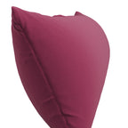 Large Lumbar Pillow in Lush Linen - Beet