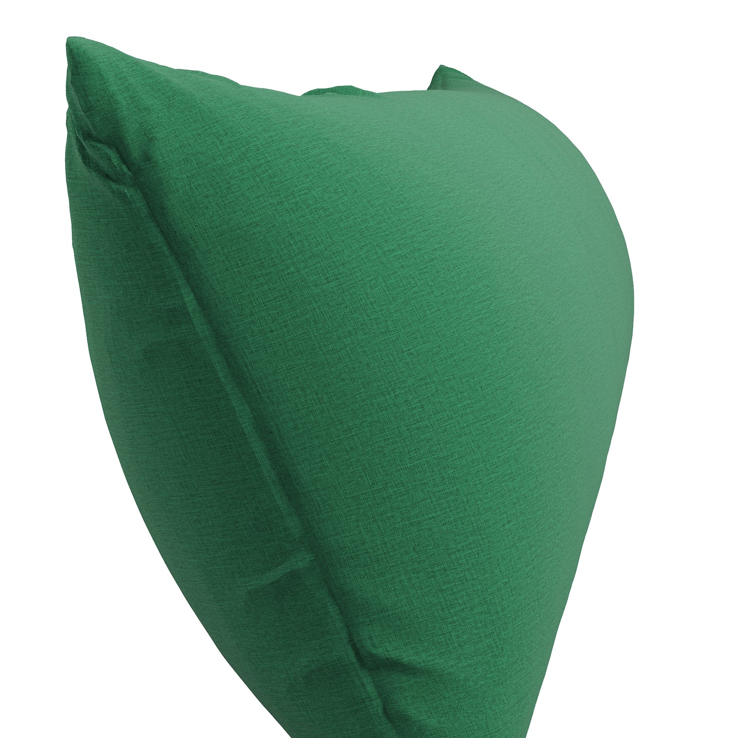 Large Lumbar Pillow in Lush Linen - Malachite