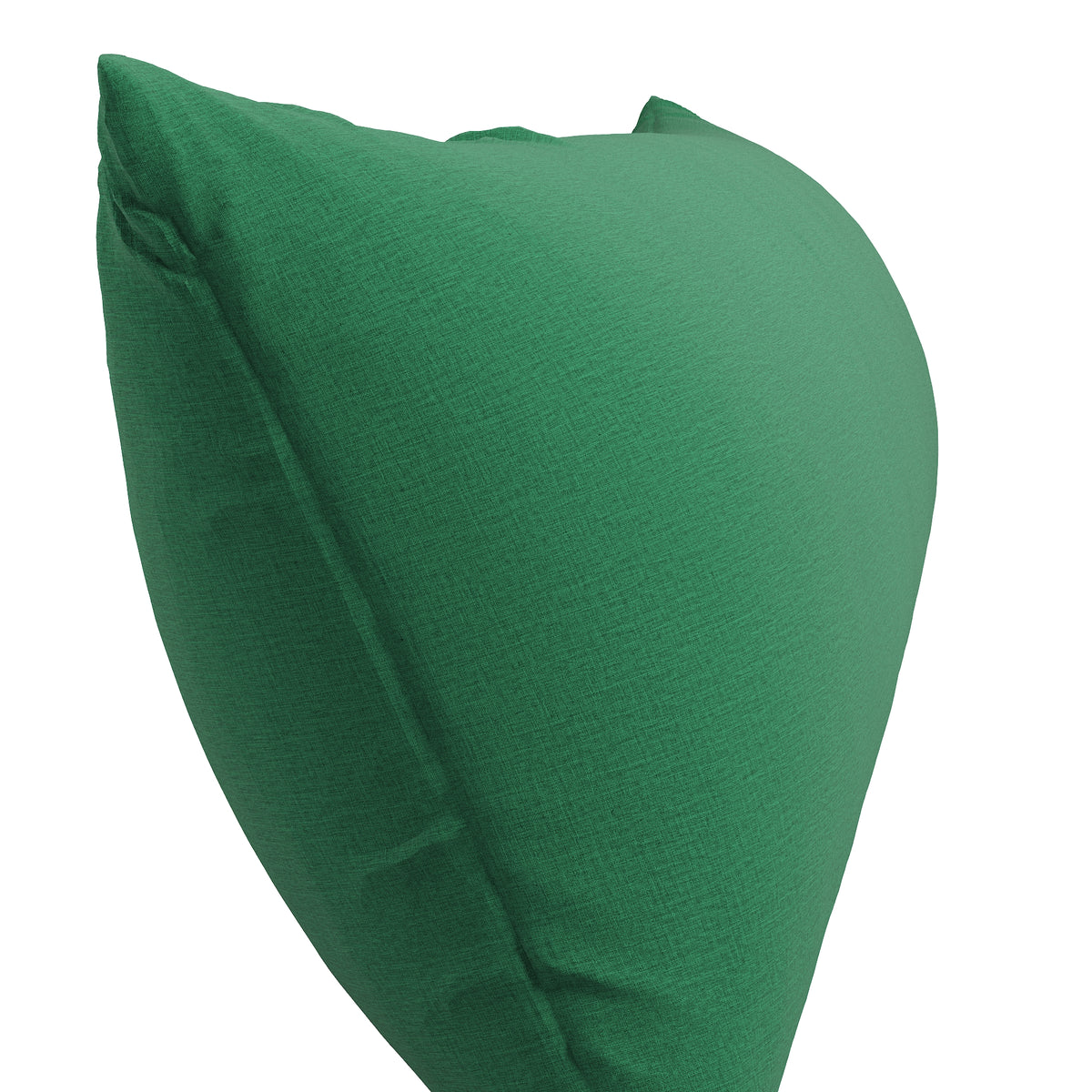 Large Lumbar Pillow in Lush Linen - Malachite