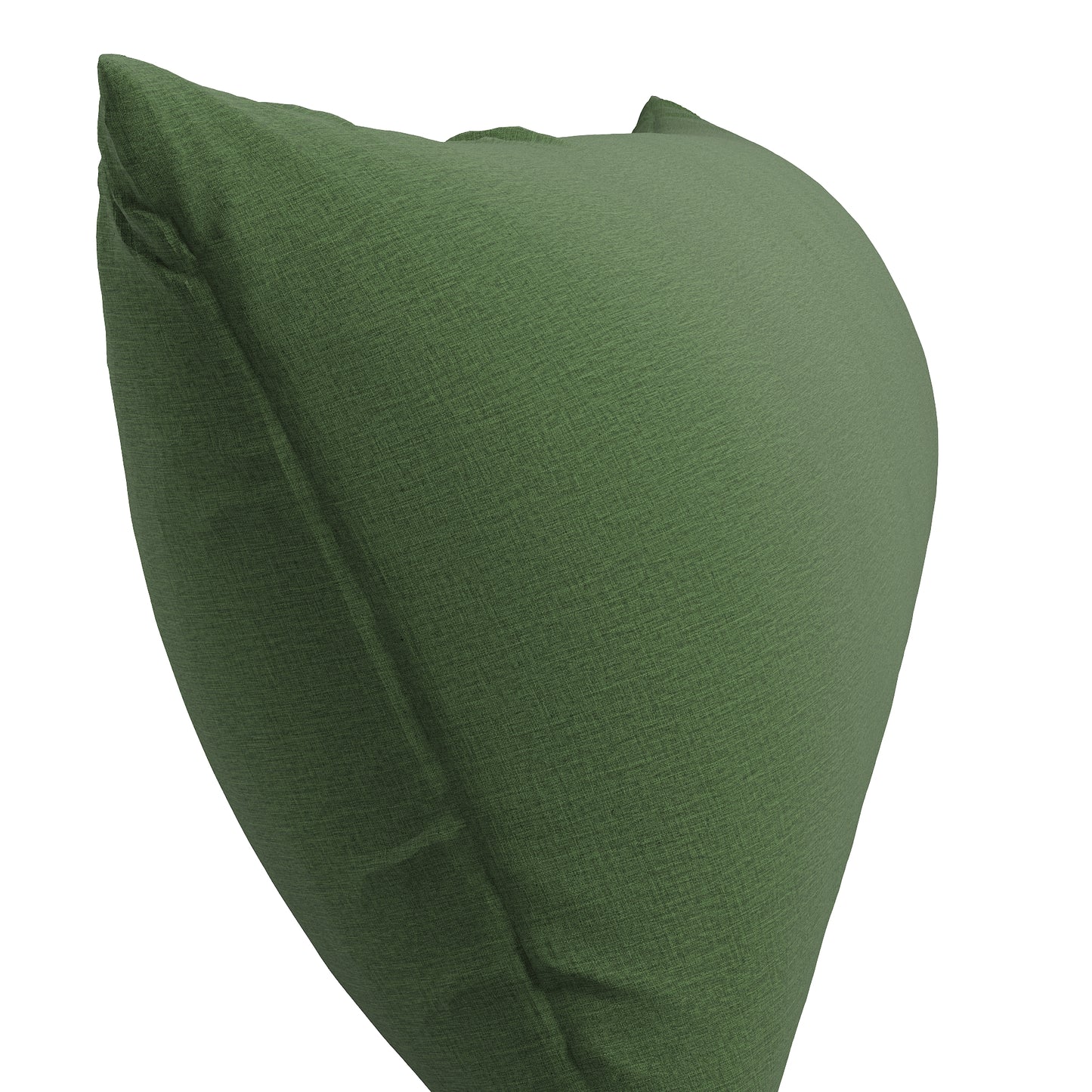 Large Lumbar Pillow in Lush Linen - Forest