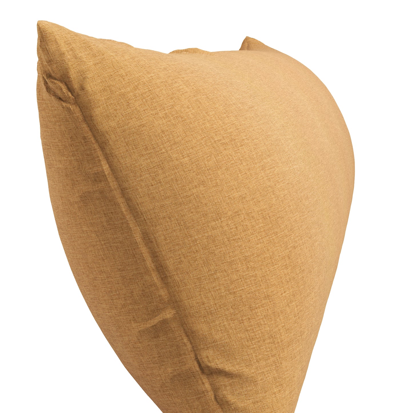 Large Lumbar Pillow in Lush Linen - Turmeric