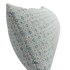 Large Lumbar Pillow in Positive Print - Rain
