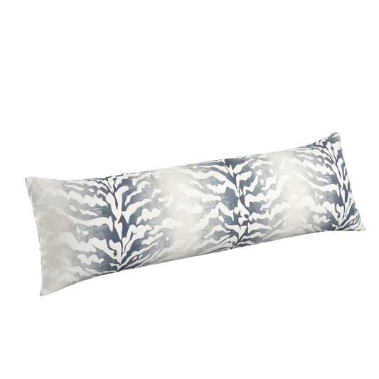 Large Lumbar Pillow in Tiger - Blue