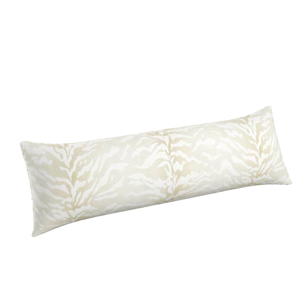 Large Lumbar Pillow in Tiger - Linen