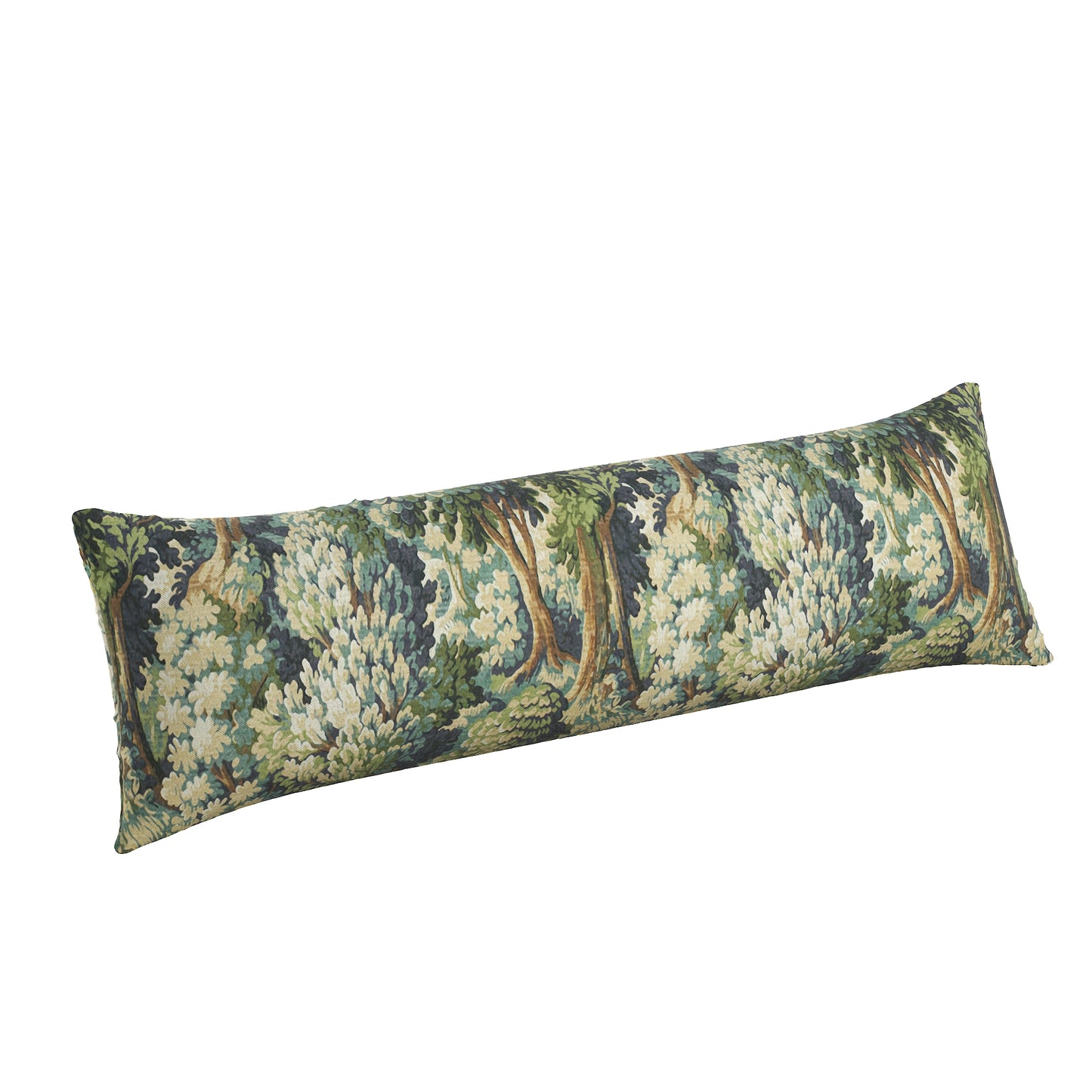 Large Lumbar Pillow in Enchanted Forest - Peridot