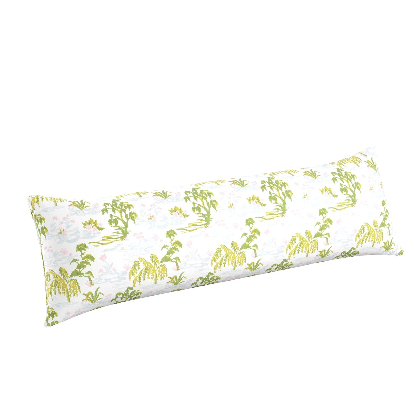 Large Lumbar Pillow in Meadow - Willow
