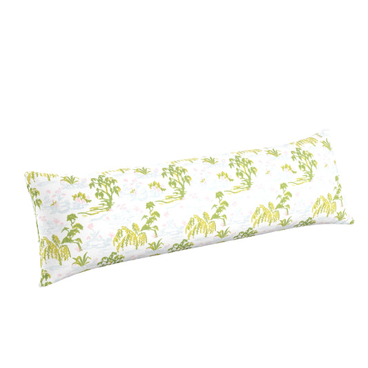 Large Lumbar Pillow in Meadow - Willow