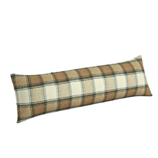 Large Lumbar Pillow in Cozy Cabin - Walnut