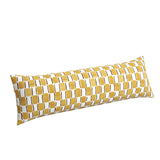 Large Lumbar Pillow in Checking In - Honey