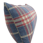 Large Lumbar Pillow in Tartan - Flannel