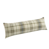 Large Lumbar Pillow in Tartan - Cappuccino