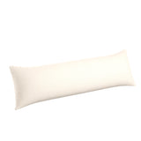 Large Lumbar Pillow in Slubby Linen - Ivory