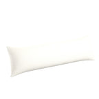 Large Lumbar Pillow in Slubby Linen - White