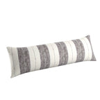Lumbar Pillow in French Laundry Stripe - Midnights