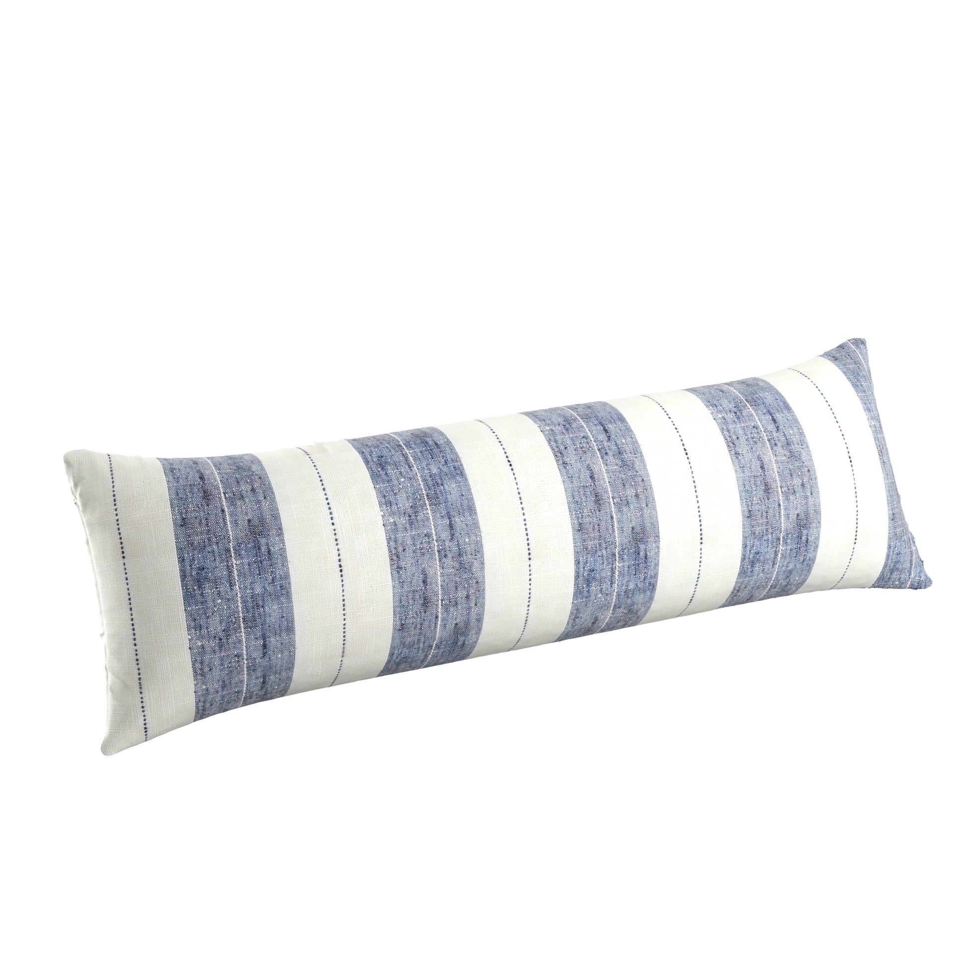 Lumbar Pillow in French Laundry Stripe Navy – Loom Decor
