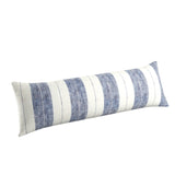 Lumbar Pillow in French Laundry Stripe - Navy