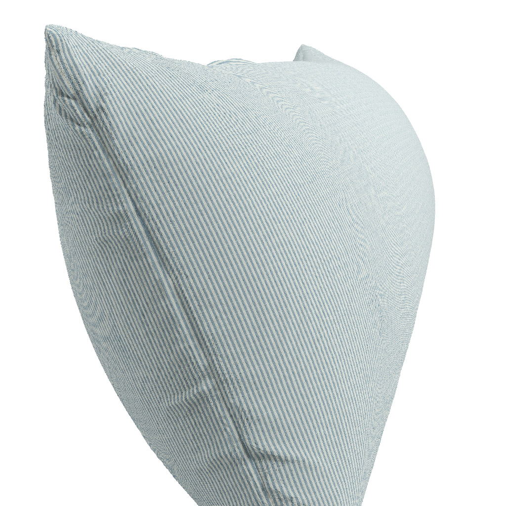 Large Lumbar Pillow in Baldwin - Baby Blue