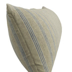 Large Lumbar Pillow in Nautical Stripes - Shoreline