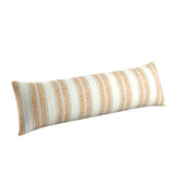 Lumbar Pillow in French Laundry Stripe - Apricot