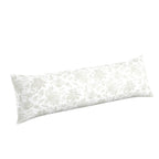 Large Lumbar Pillow in Toile - Rich Cream