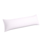 Large Lumbar Pillow in Gingham - Lilac