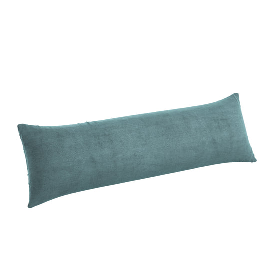 Large Lumbar Pillow in Classic Velvet - Seaside